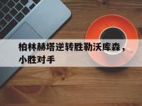 DB体育官网-柏林赫塔逆转胜勒沃库森，小胜对手